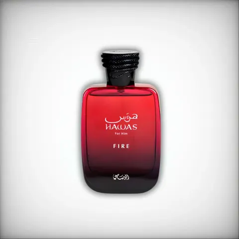 عطر هوس فاير للجنسين 100 مل – Hawas Fire Rasasi